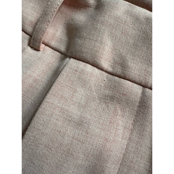 Worthington Pants Size 4 Ankle Length Blush Pink Heather Career Business Work - Picture 8 of 8
